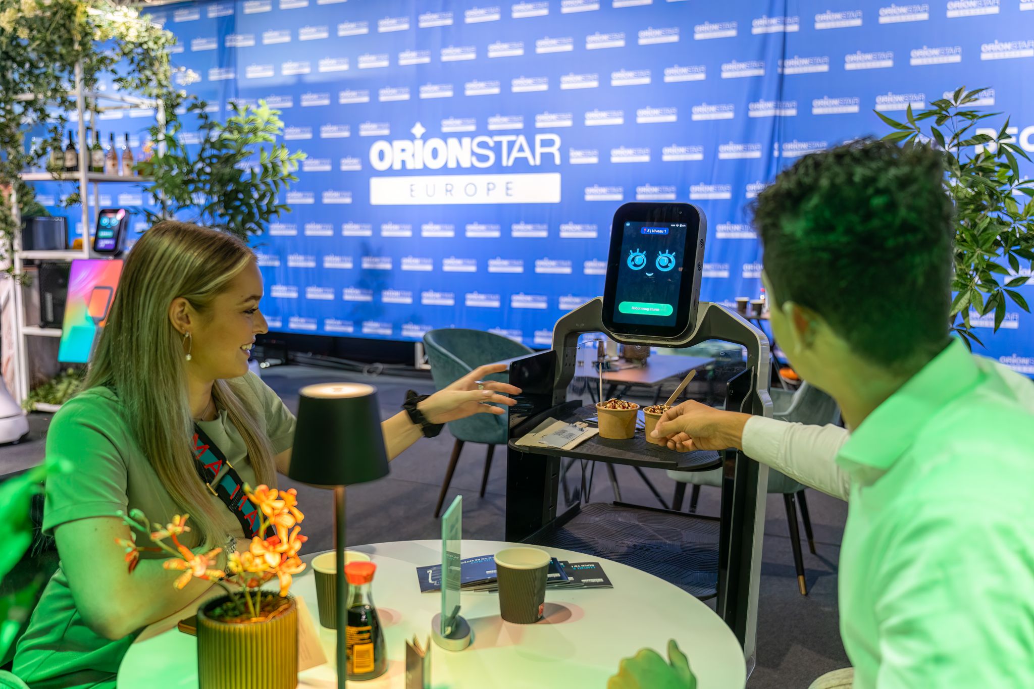 ORION STAR Robotics at the Netherlands International Hotel & Restaurant Show