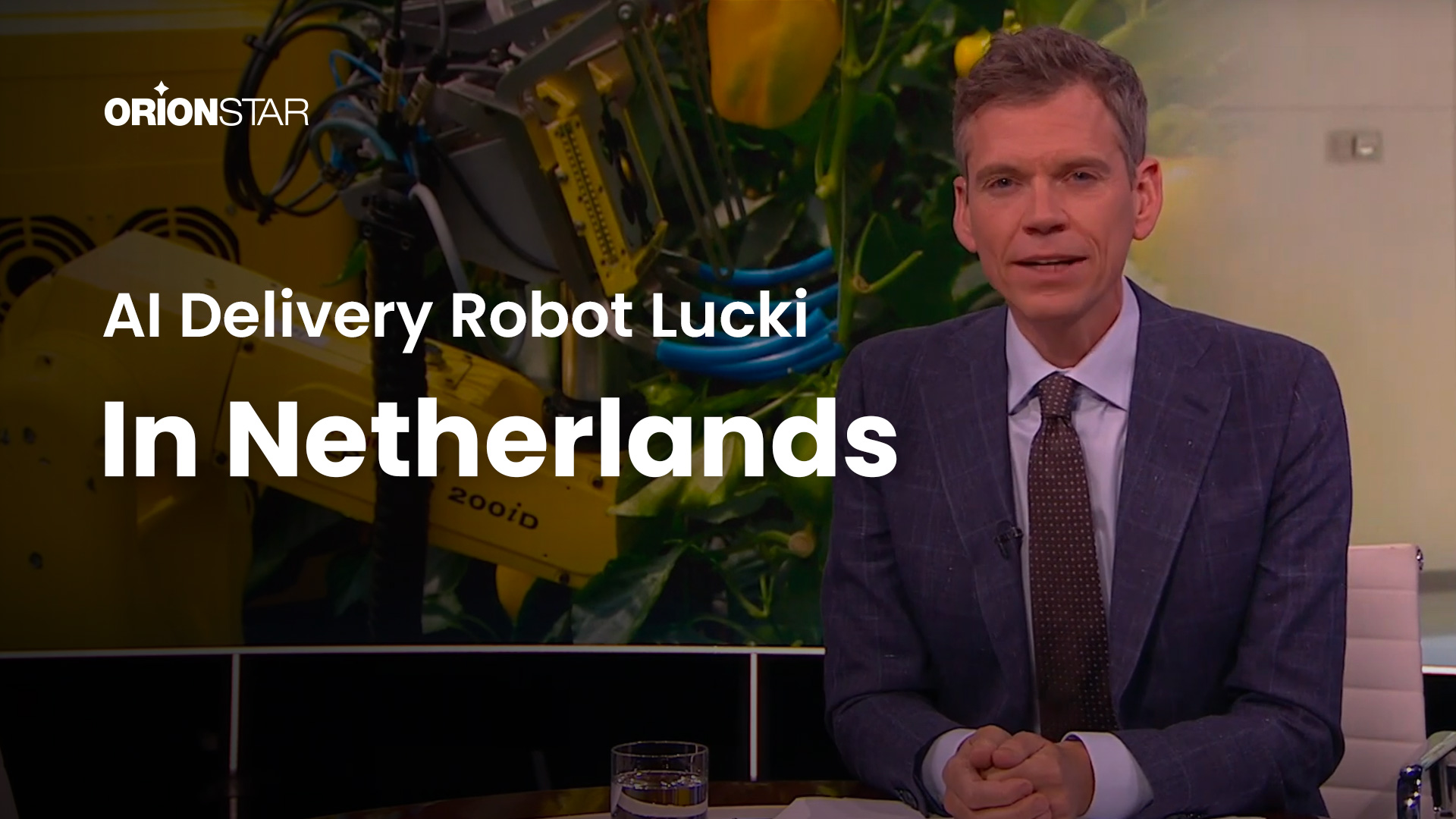 ORION STAR Roboter in den TV-Nachrichten der Niederlande