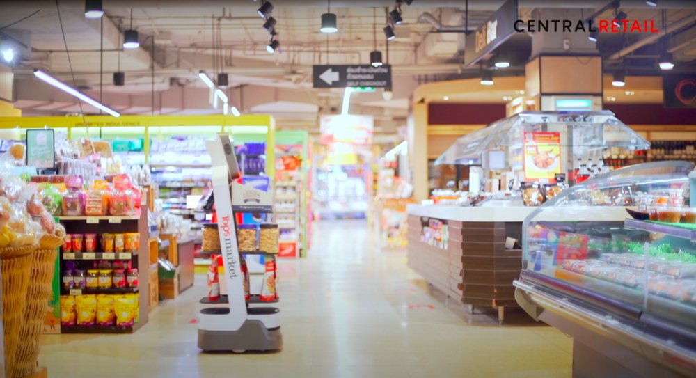 スーパーマーケットの人手不足に着目、配送ロボットから提供されたソリューション