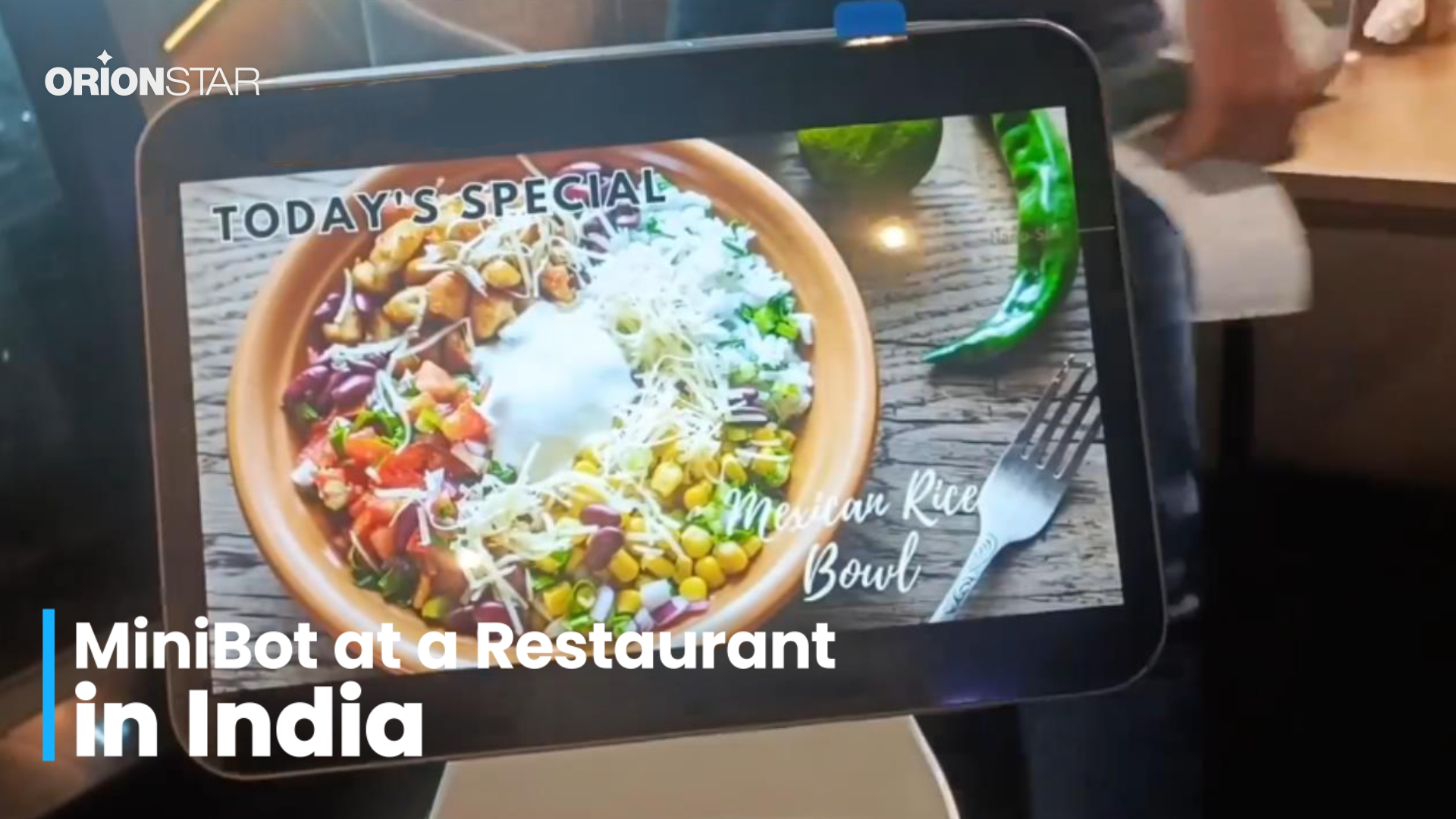 GreetingBot Mini in India: The Revolutionary Robotic Kiosk for Restaurants