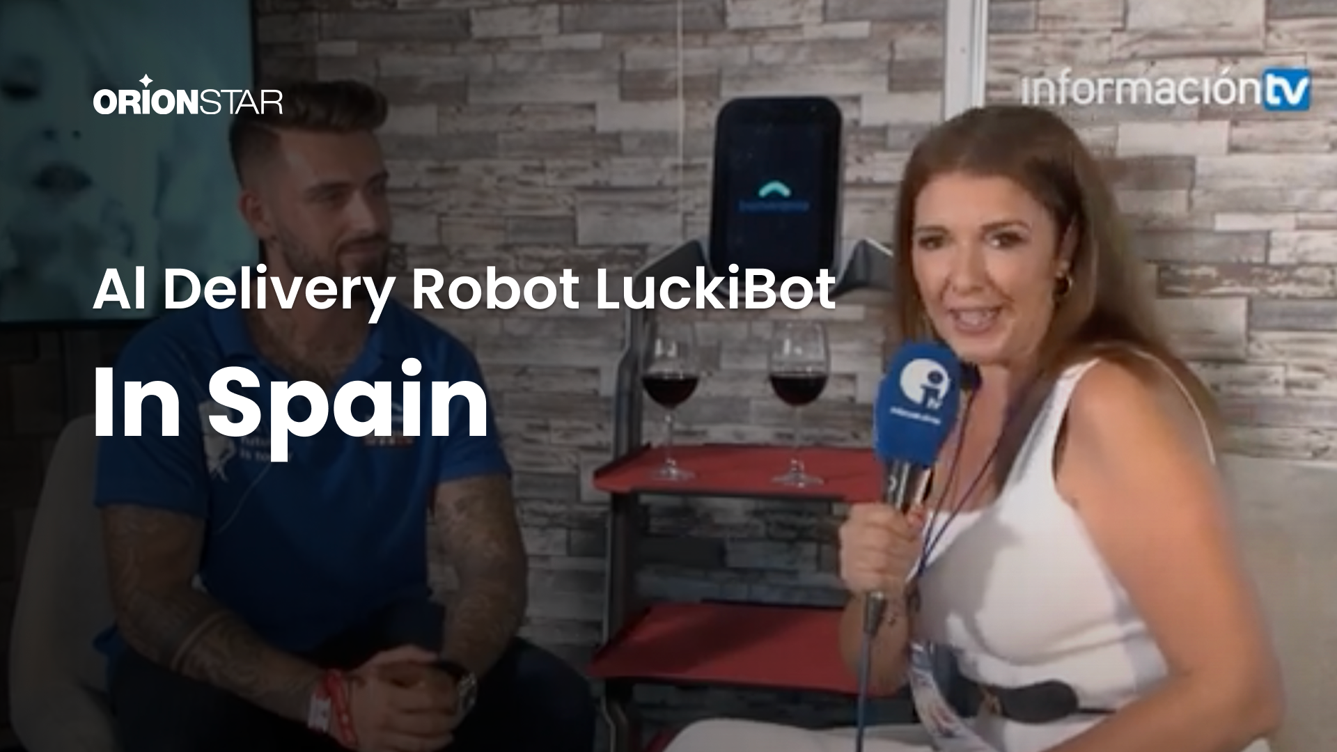 LuckiBotはスペインで初デビュー