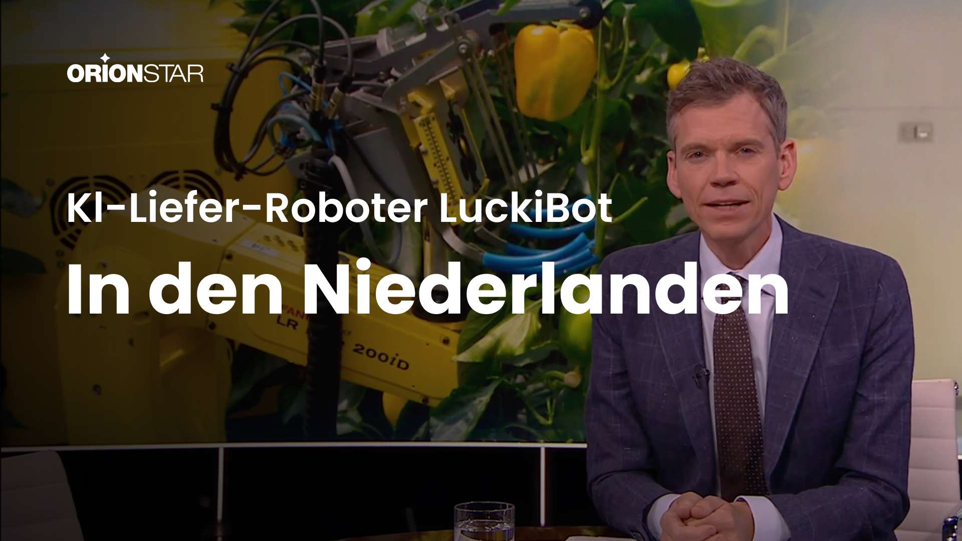 ORION STAR Roboter in den TV-Nachrichten der Niederlande