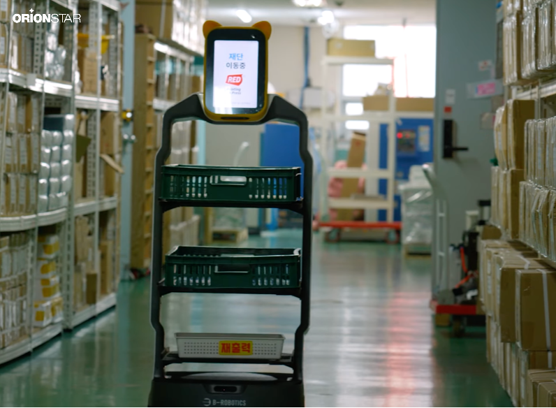 Optimizing Efficiency and Workplace Environment with OrionStar Robots at Korean Red Printing Factory