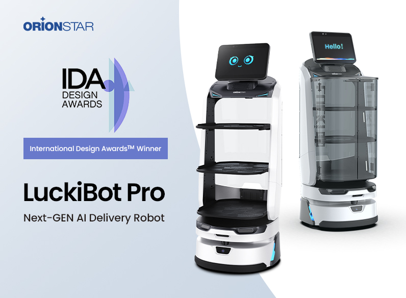 LuckiBot Pro Wins the International Design Awards (IDA) for Excellent Design and Capabilities