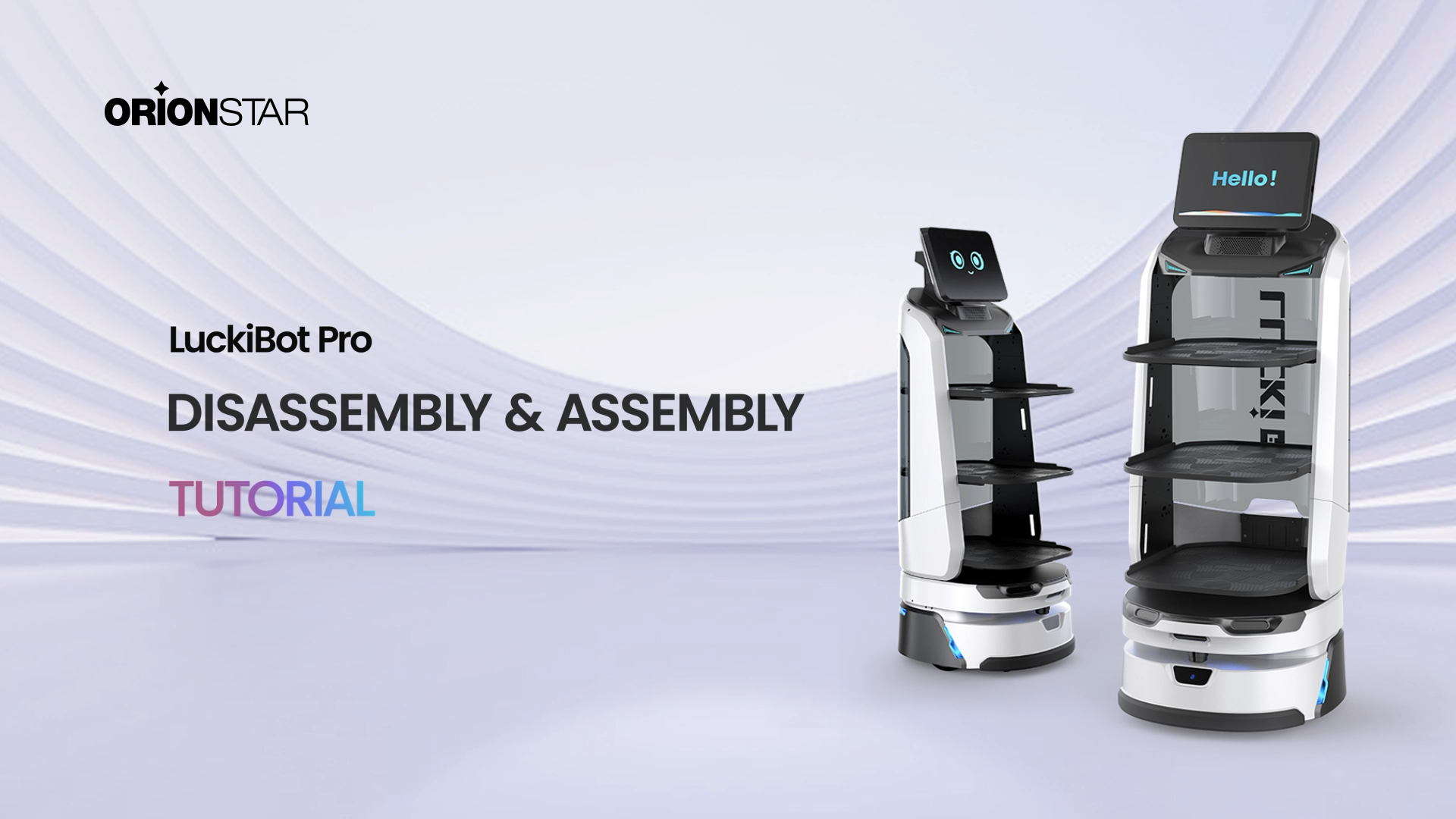 Explore the Component Disassembly and Assembly Tutorial for LuckiBot Pro.