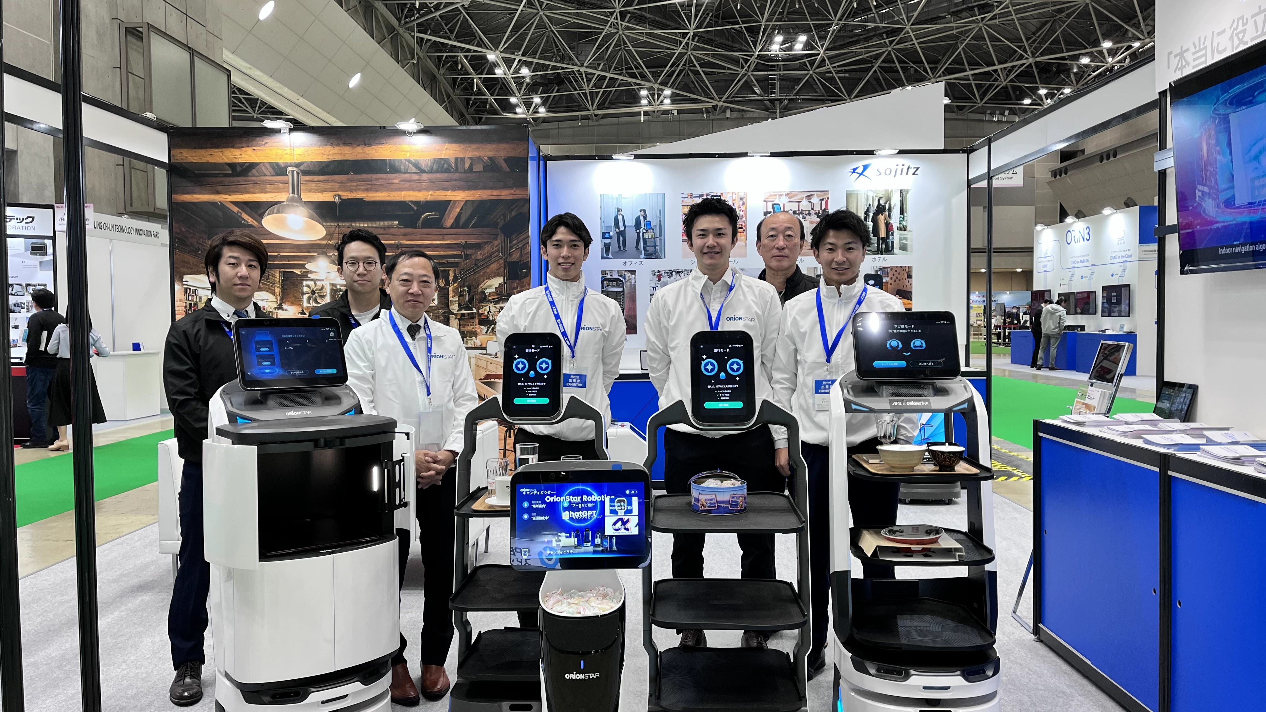 OrionStarは、2023年irex国際ロボット展に初登場しました