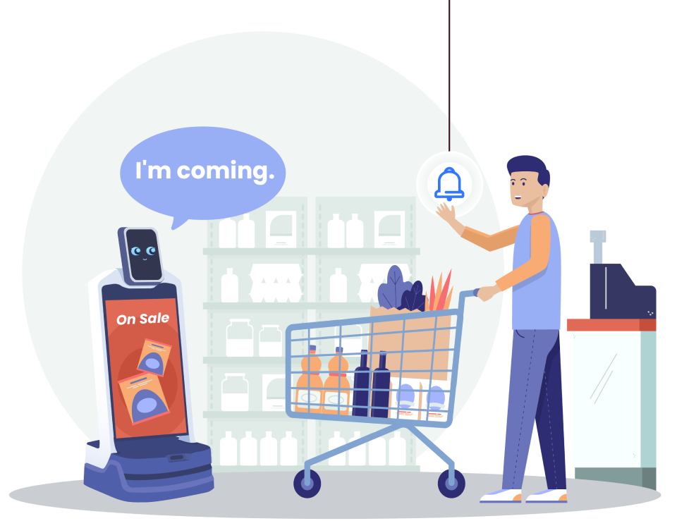 OrionStar LuckiBot Plus AI Service Robot OrionStar Robotics orionstar-luckibot-plus-ai-service-robot-orionstar-robotics