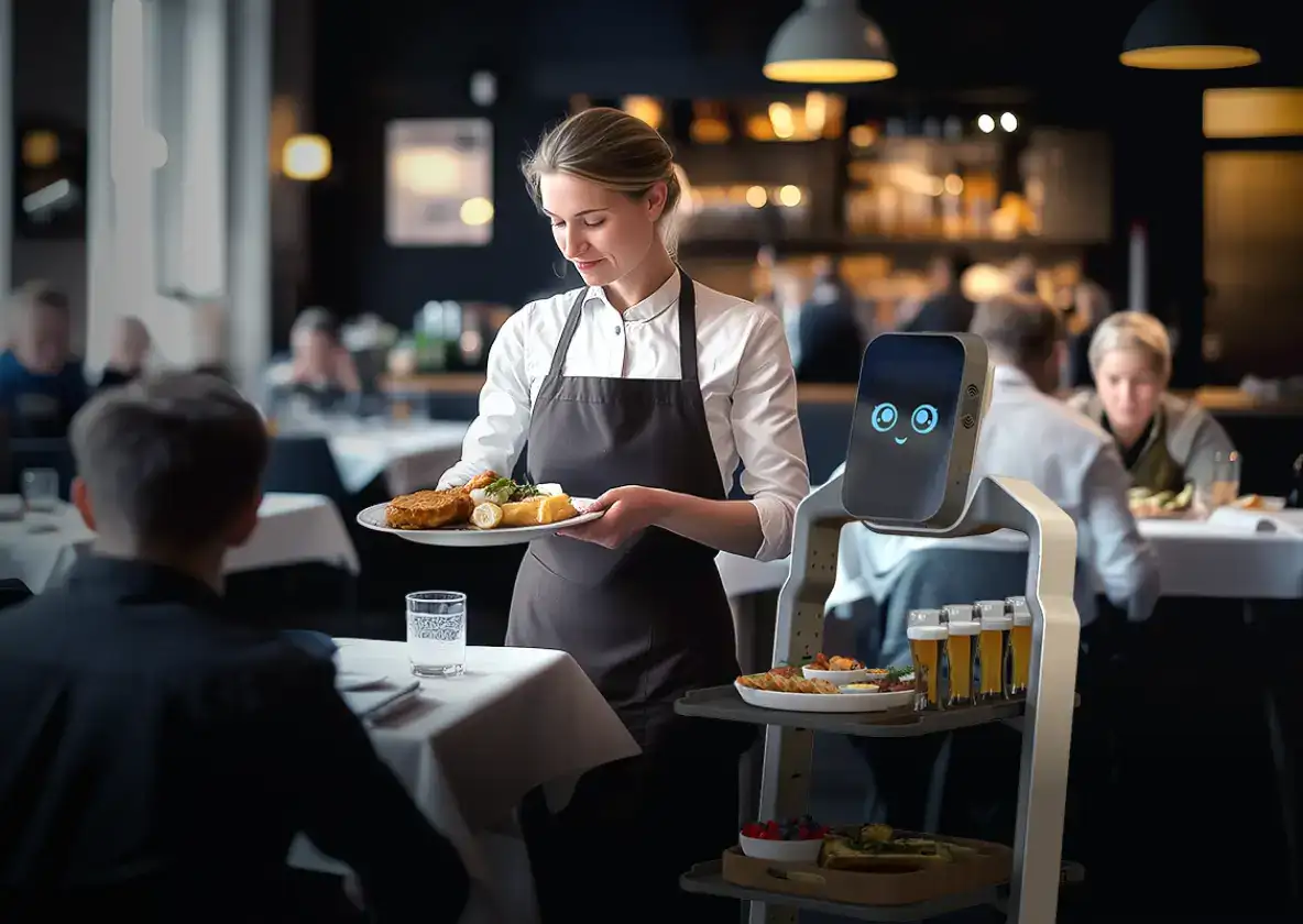 配膳ロボット