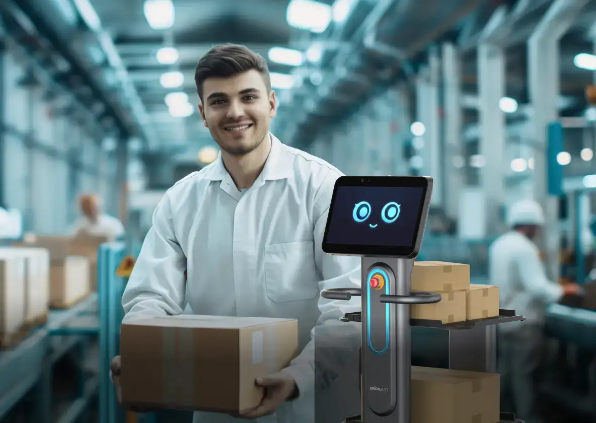 工場運搬ロボット