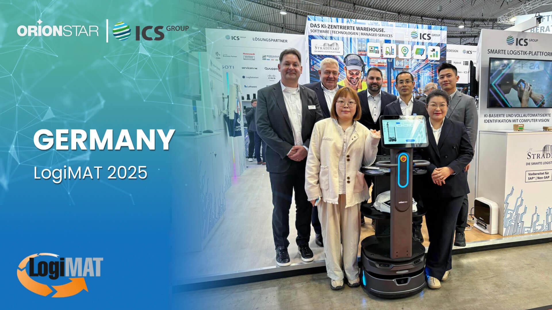 OrionStar Robotics glänzt auf der LogiMAT 2025