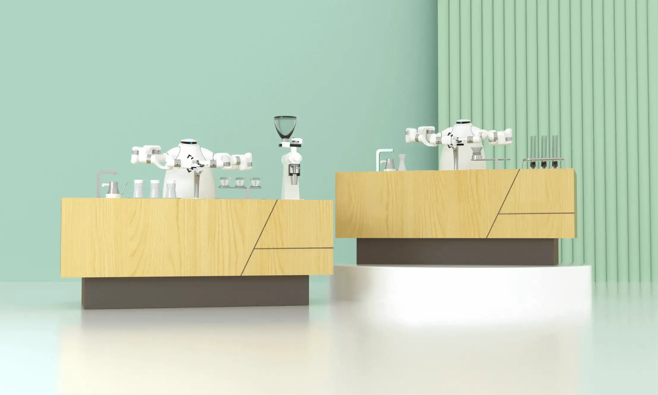 新零售服务机器人