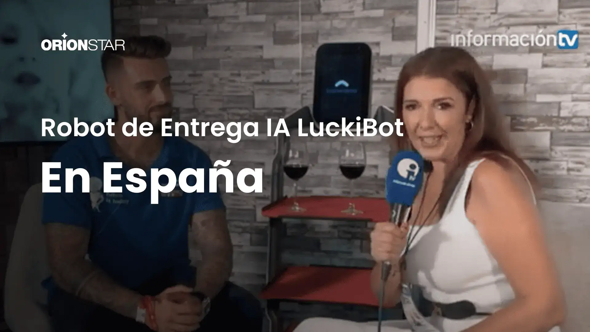 Felicitaciones por el debut de LuckiBot en España.