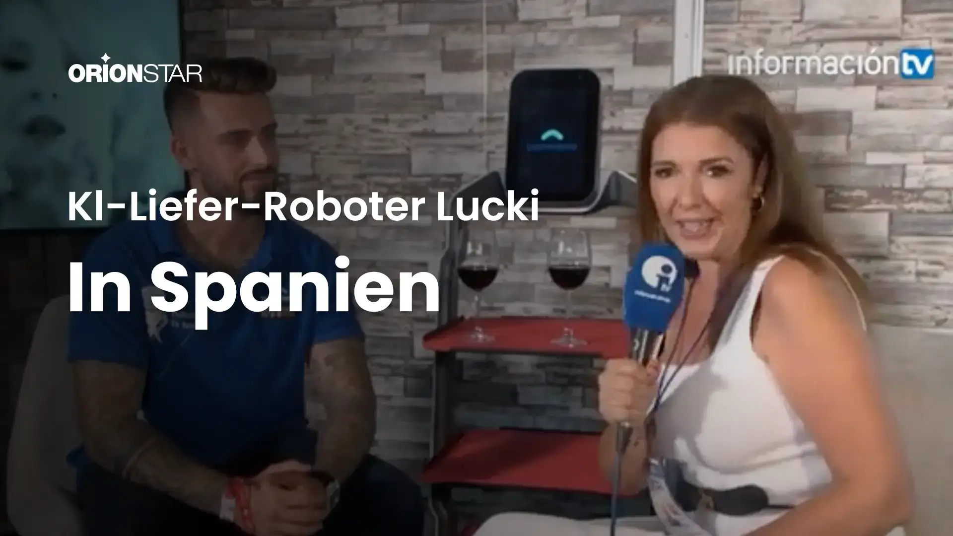 Herzlichen Glückwunsch zum Debüt von LuckiBot in Spanien.