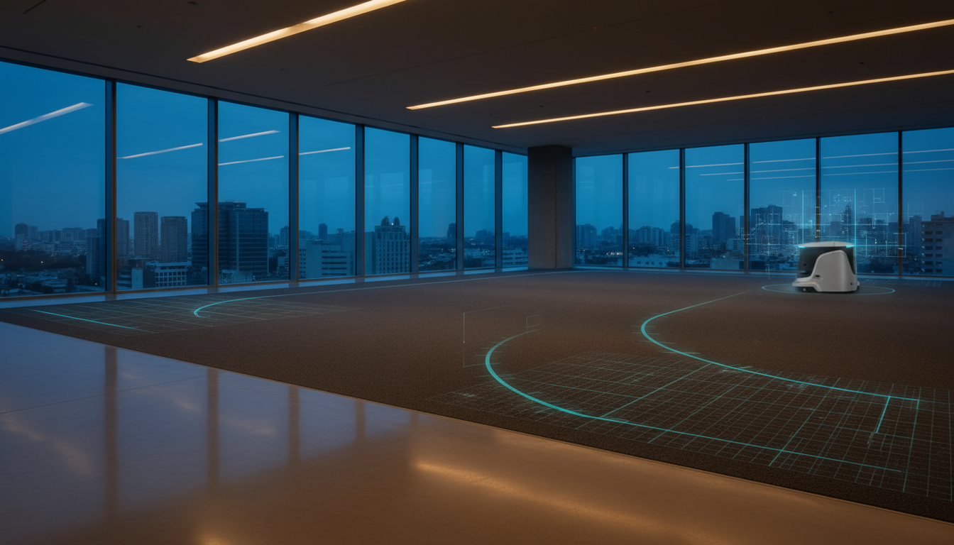 Der professionelle Reinigungsroboter für Teppichböden