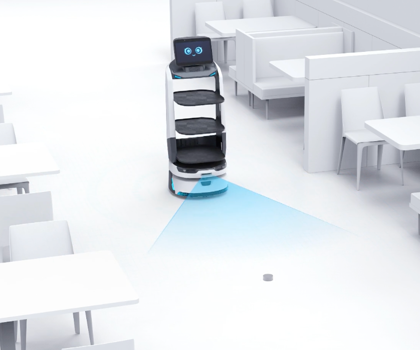 Può il robot per la consegna di cibo OrionStar LuckiBot Pro ridurre i chilometri a vuoto del personale nei ristoranti a servizio completo?