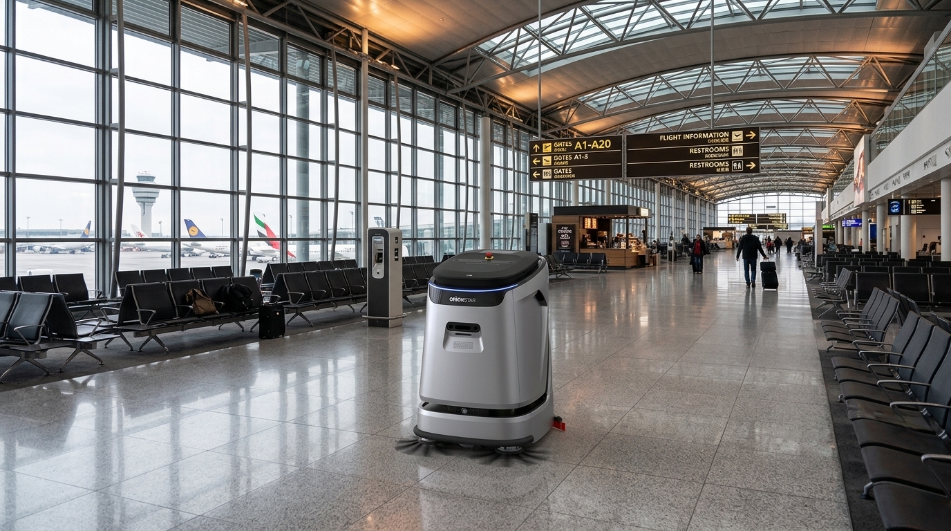 Choosing Cleaning Robots for Airport Terminal Zones