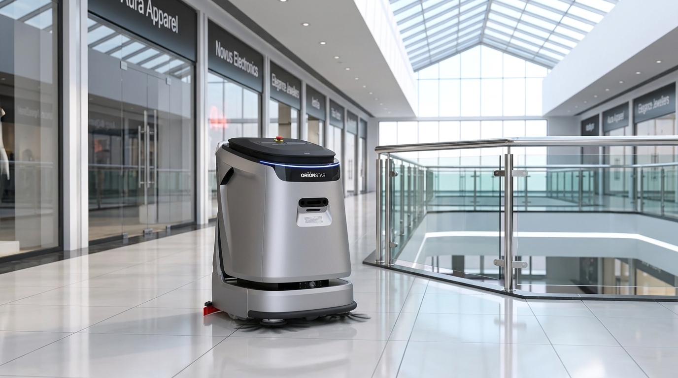 Choosing Cleaning Robots for Shopping Mall Zones