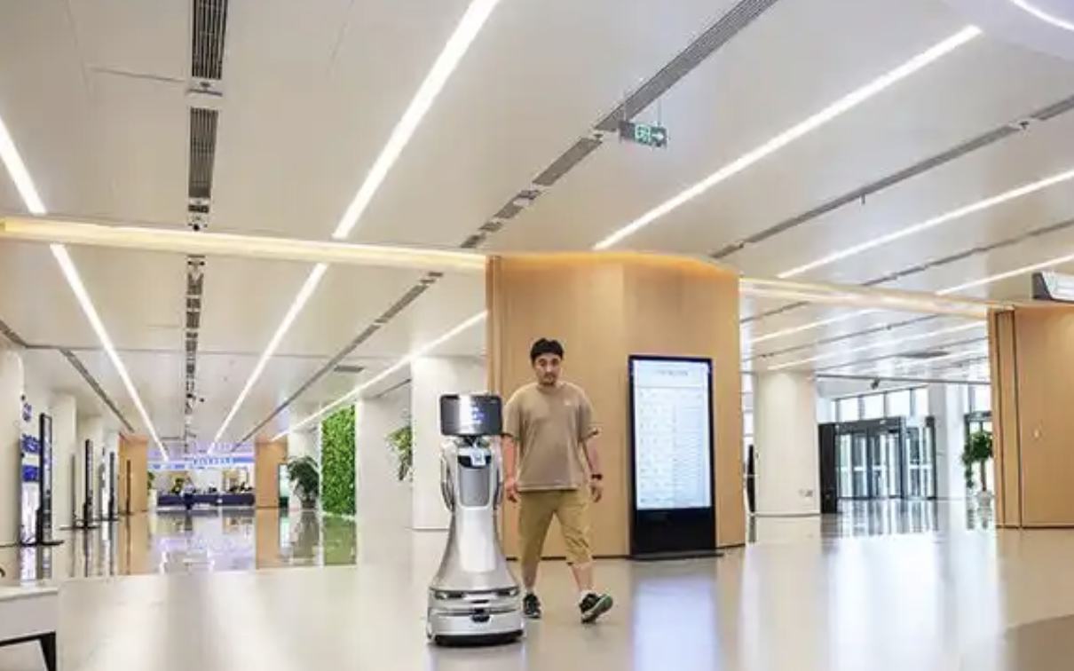 政务大厅前台豹小秘Pro接待访客