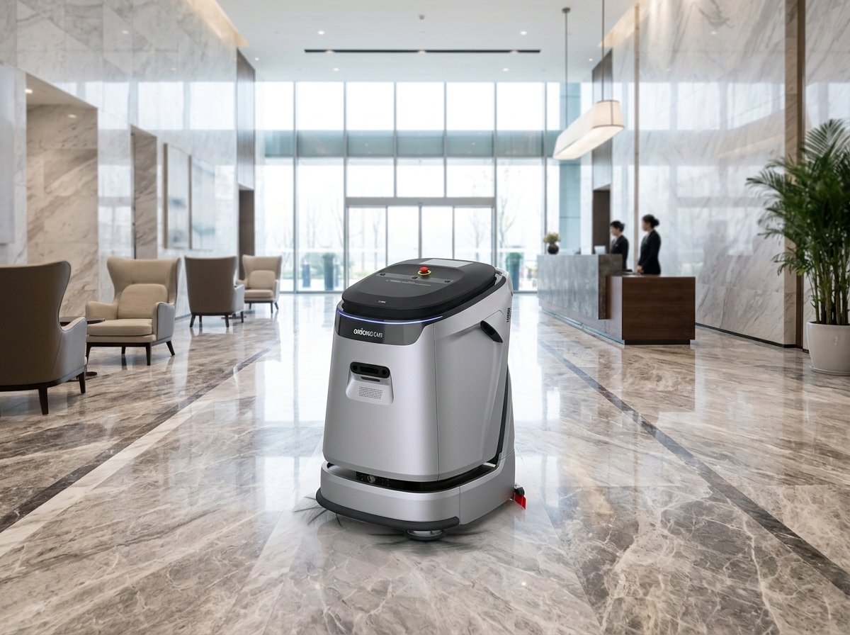 What are the best cleaning robots for commercial buildings?