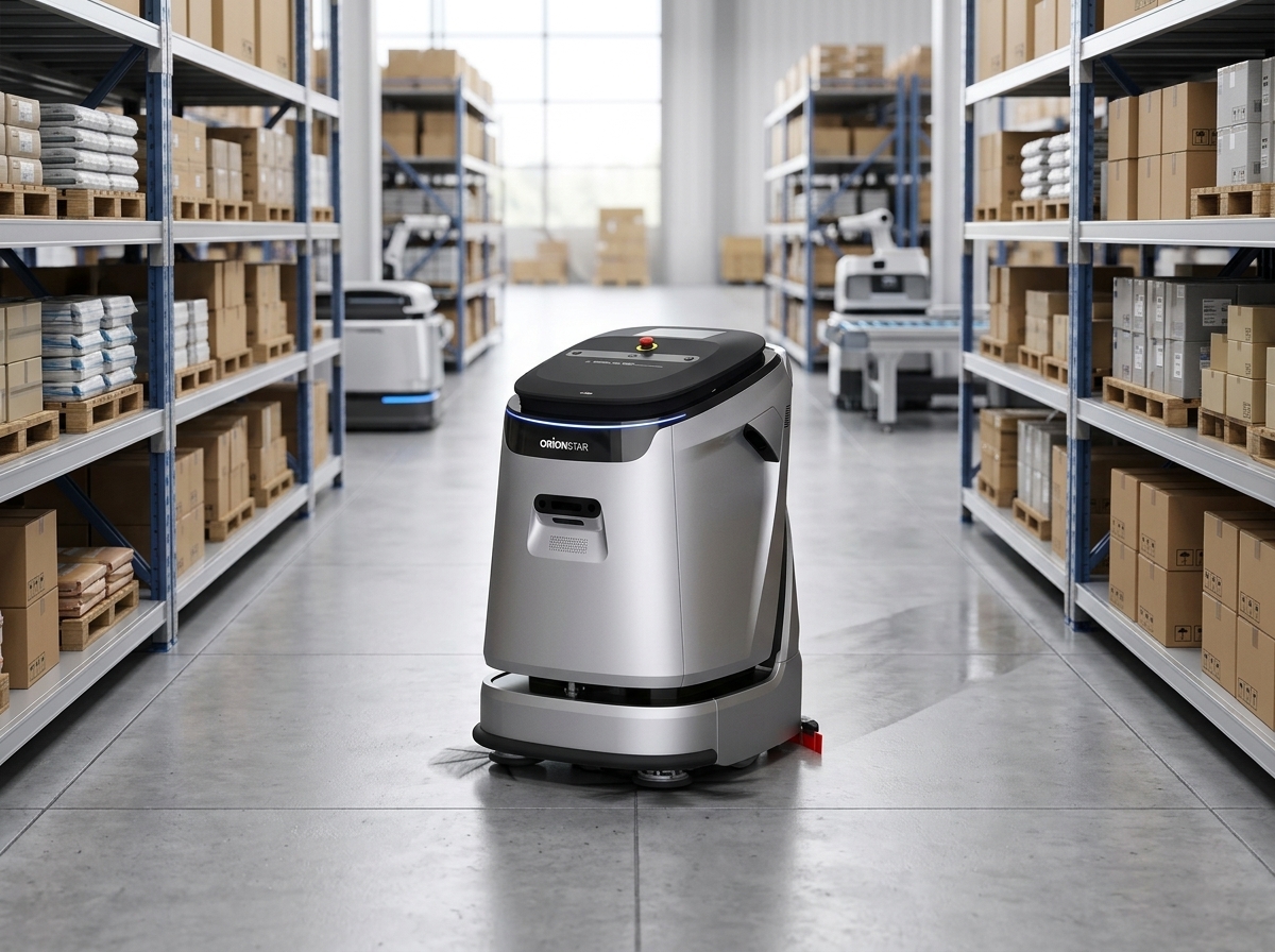 Recommend a commercial cleaning robot for warehouses.